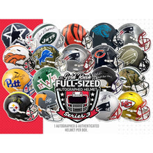Load image into Gallery viewer, 2025 Gold Rush Series 3 Autographed Full Size Helmet PICK YOUR TEAM 1 Box Break #1