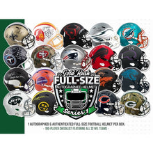 Load image into Gallery viewer, 2026 Gold Rush Autographed Full Size Helmet PICK YOUR TEAM 1 Box Break #1