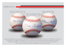 Load image into Gallery viewer, 2025 Onyx Preferred Players Autographed Baseball Random Team 1 Box Break #1