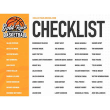 Load image into Gallery viewer, 2026 Gold Rush Autographed Basketball Random Team 1 Box Break #1
