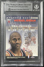 Load image into Gallery viewer, MICHAEL JORDAN 1997 Topps Chrome Season’s Best Shooting Stars Refractor BGS 8.5
