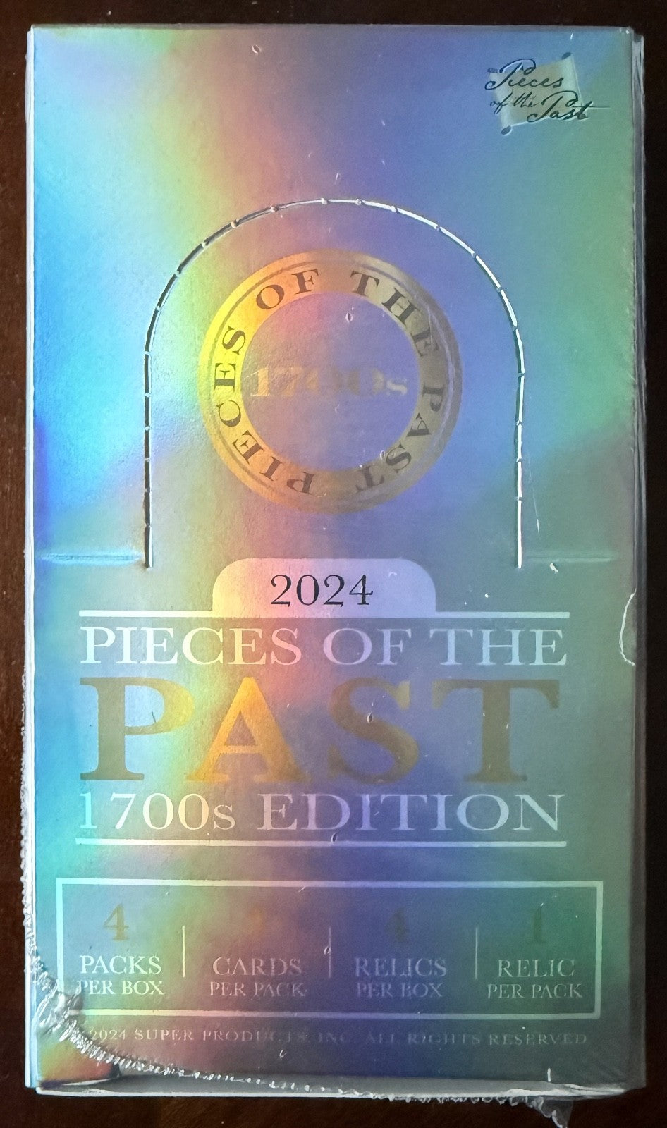 2024 Super Break Pieces of the Past 1700s Edition Sealed RAINBOW HOT BOX - Rare!