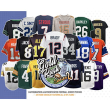 Load image into Gallery viewer, 2025 Gold Rush Series 2 Autographed Football Jersey PICK YOUR TEAM 1 Box Break #2
