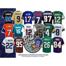Load image into Gallery viewer, 2026 Gold Rush Series 4 Autographed Football Jersey PICK YOUR TEAM 1 Box Break #1
