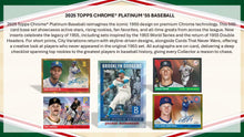 Load image into Gallery viewer, 2025 Topps Chrome Platinum Baseball Random Division 2 Hobby Pack Break #1
