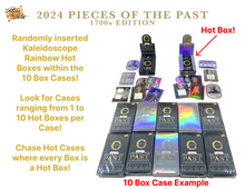 Load image into Gallery viewer, 2024 Super Break Pieces of the Past 1700s Edition Sealed RAINBOW HOT BOX - Rare!
