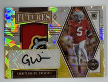 Load image into Gallery viewer, GARRETT WILSON 2022 Panini Legacy Futures Cracked Ice RC RPA AUTO Autograph 5/10
