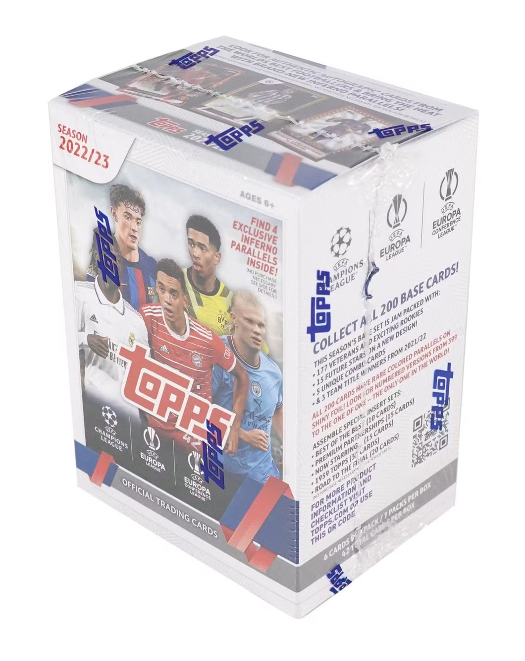 2022/23 Topps UEFA Club Competitions Soccer Blaster Box