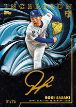 Load image into Gallery viewer, 2025 Topps Inception Baseball Hobby Random Team 1 Box Break #1
