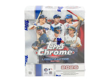 Load image into Gallery viewer, 2026 Topps Chrome Logofractor Baseball Random Team 1 Box Break #1
