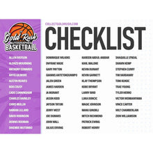 Load image into Gallery viewer, 2025 Gold Rush Autographed Basketball Random 1 Box Break #1
