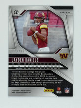 Load image into Gallery viewer, JAYDEN DANIELS 2024 Panini Prizm #347 RC BLUE ICE REFRACTOR SP /99
