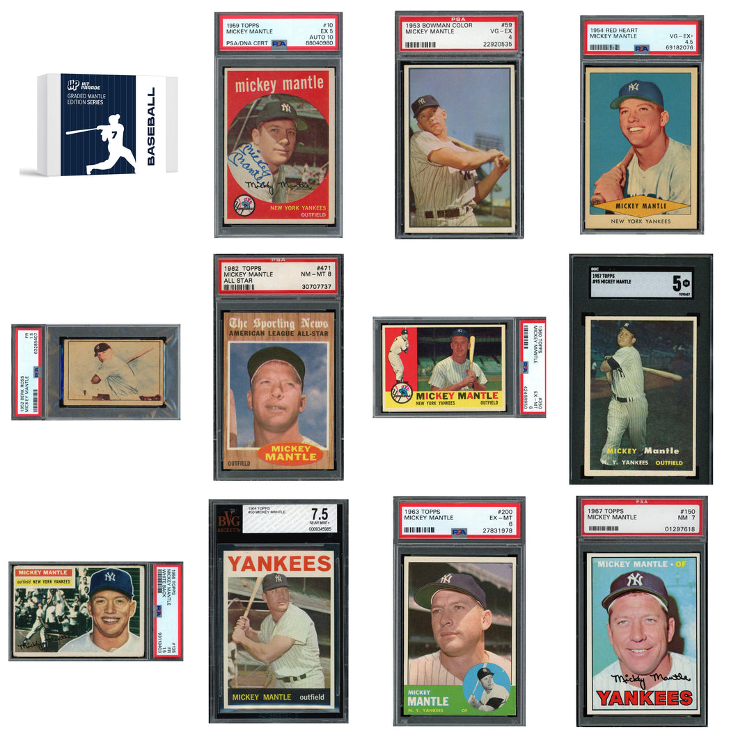 2025 Hit Parade MICKEY MANTLE Graded Edition Random 1 Box Break #2