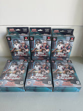 Load image into Gallery viewer, LOT OF 6 2025 Topps Chrome Football SEALED Hanger Boxes
