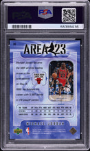 Load image into Gallery viewer, MICHAEL JORDAN 1998-99 Upper Deck Ionix A10 PSA 10 - LOW POP!
