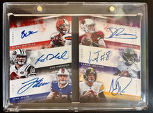 Load image into Gallery viewer, JOSH ALLEN BAKER MAYFIELD LAMAR JACKSON SAM DARNOLD 2018 Panini Origins RC Six Star Signatures Booklet AUTO 8/10
