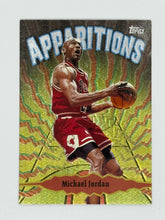 Load image into Gallery viewer, MICHAEL JORDAN 1998-99 Topps Apparitions A15 Foil Insert 🔥🔥

