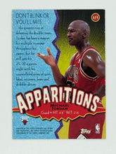 Load image into Gallery viewer, MICHAEL JORDAN 1998-99 Topps Apparitions A15 Foil Insert 🔥🔥
