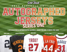 Load image into Gallery viewer, 2024 Gold Rush Autographed Baseball Jersey PICK YOUR TEAM Break #3
